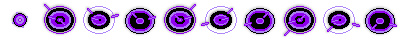 Galaxy Bomb | Frame 01 Sprite Left
