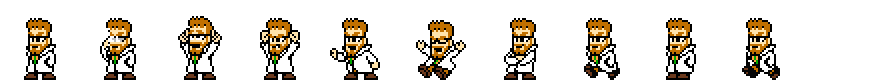 Dr. Cossack | Base Sprite Left