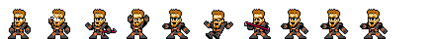 Dr. Cossack (Crowbar Alt)  | Base Sprite Left
