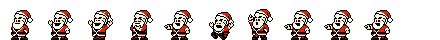 Dr. Light (Santa Alt) | Base Sprite Left