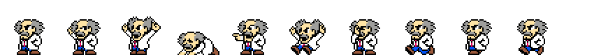 Dr. Wily | Base Sprite Left