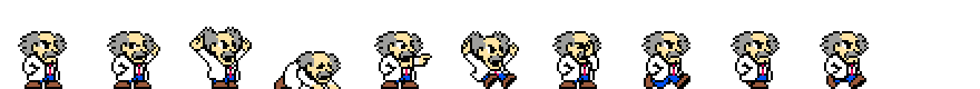 Dr. Wily | Base Sprite Right