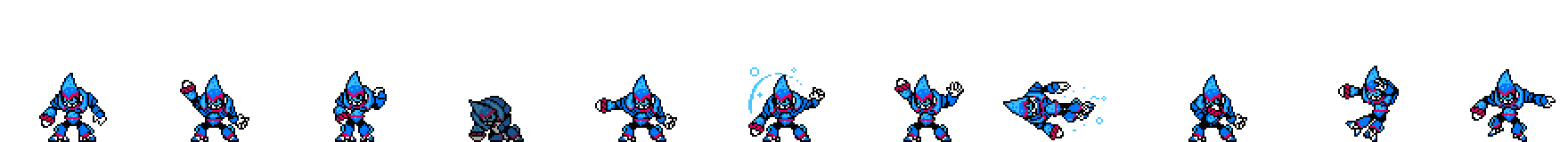 Acid Man (Slime Alt) | Base Sprite Left