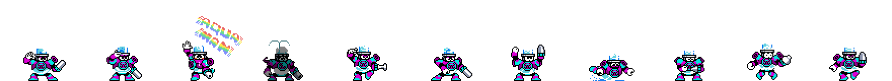 Aqua Man (Weapon Alt) | Base Sprite Right