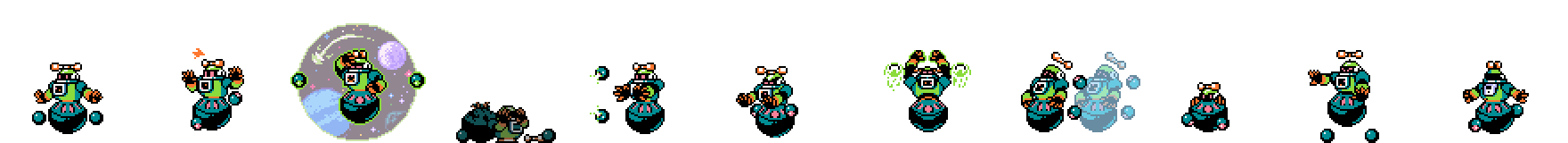Astro Man | Base Sprite Left