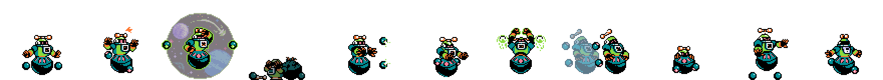 Astro Man | Base Sprite Right