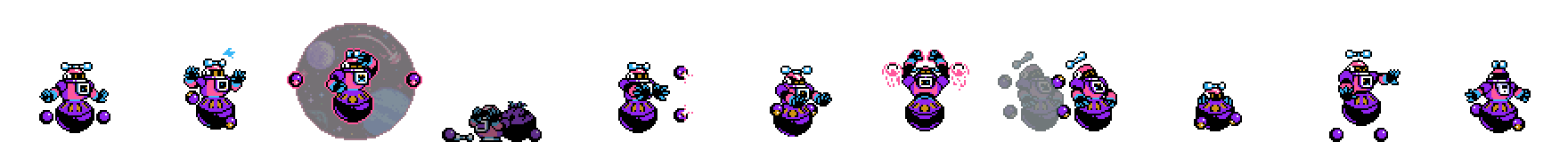 Astro Man (Bubblegum Alt) | Base Sprite Right