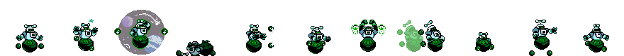Astro Man (Weapon Alt 2) | Base Sprite Right