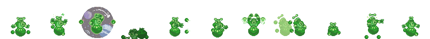 Astro Man (Copy Vision Alt) | Base Sprite Right