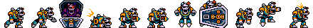Astro Zombieg (2nd Generation) | Base Sprite Right