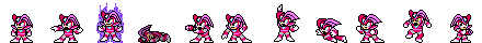 Bass (Crystal Core) | Base Sprite Left