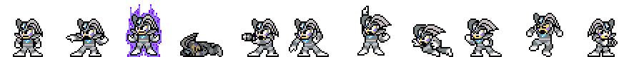 Bass (Cutter Core) | Base Sprite Left