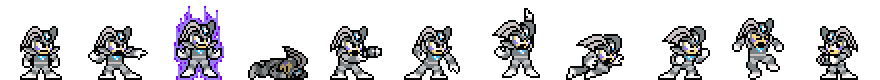 Bass (Cutter Core) | Base Sprite Right