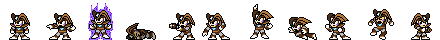 Bass (Earth Core) | Base Sprite Left
