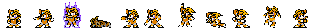 Bass (Explode Core) | Base Sprite Left