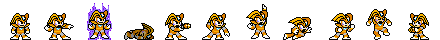 Bass (Explode Core) | Base Sprite Right