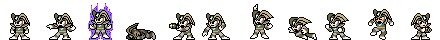 Bass (Impact Core) | Base Sprite Left