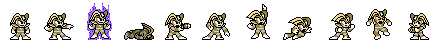 Bass (Missile Core) | Base Sprite Right