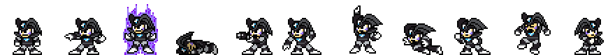 Bass (Shadow Core) | Base Sprite Left