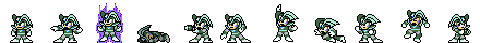 Bass (Shield Core) | Base Sprite Left