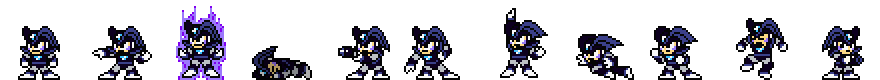 Bass (Space Core) | Base Sprite Left