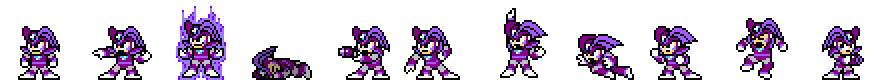 Bass (Time Core) | Base Sprite Left