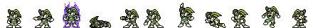 Bass (Wind Core) | Base Sprite Left