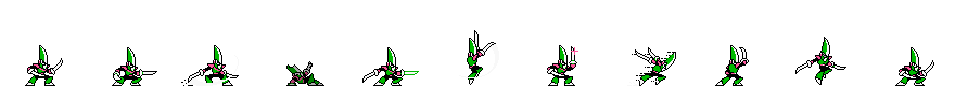 Blade Man (Kusanagi Alt) | Base Sprite Right