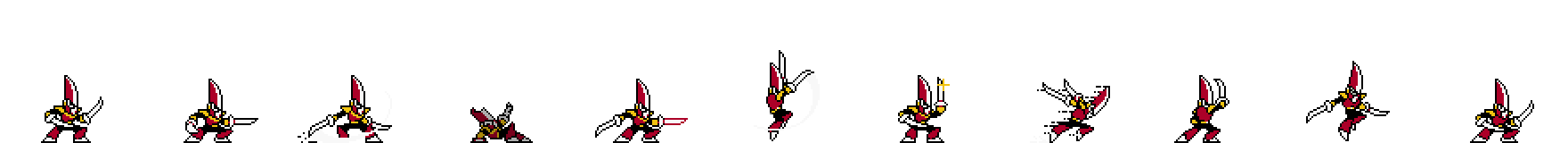 Blade Man (Weapon Alt) | Base Sprite Right