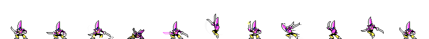 Blade Man (DOS Alt) | Base Sprite Left