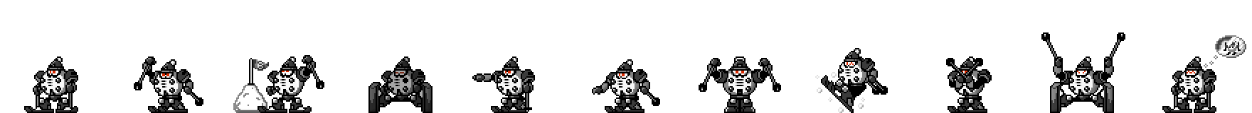 Blizzard Man (Darkness Alt) | Base Sprite Left