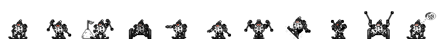 Blizzard Man (Darkness Alt) | Base Sprite Left