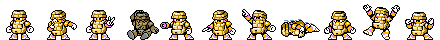Block Man (Sandstone Alt) | Base Sprite Left