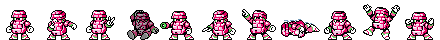 Block Man (Rhodonite Alt) | Base Sprite Left