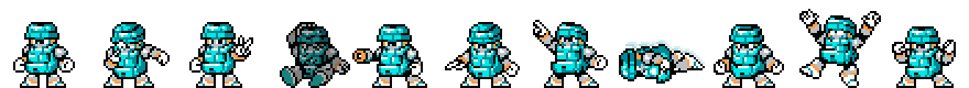 Block Man (Weapon Alt) | Base Sprite Left