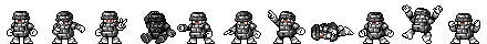Block Man (Darkness Alt) | Base Sprite Left