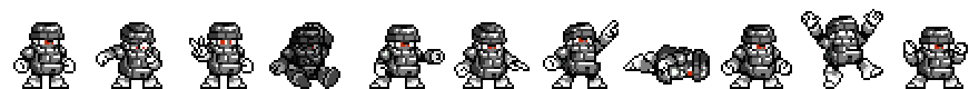 Block Man (Darkness Alt) | Base Sprite Right