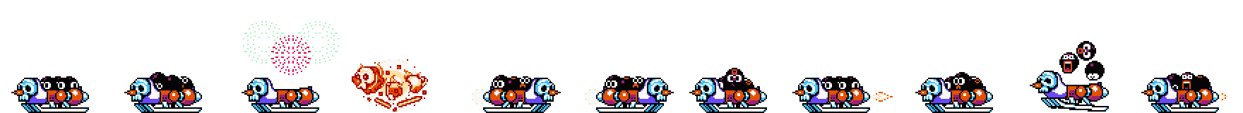 Bomb Sleigh (2nd Generation) | Base Sprite Left