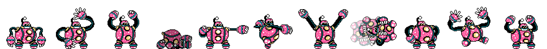 Bounce Man | Base Sprite Right