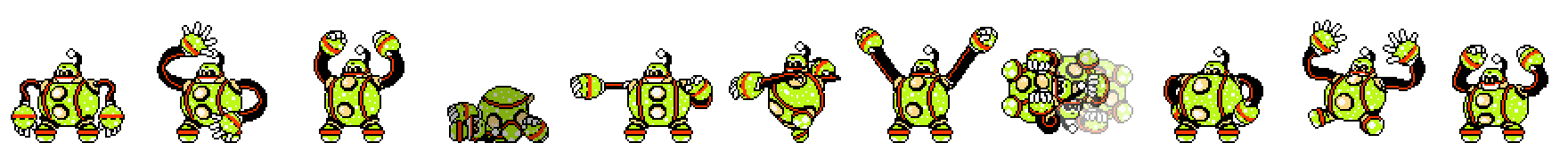 Bounce Man (Mountain Dew Alt) | Base Sprite Left