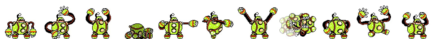 Bounce Man (Mountain Dew Alt) | Base Sprite Right