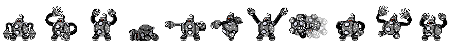 Bounce Man (Darkness Alt) | Base Sprite Left