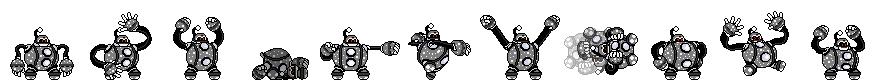 Bounce Man (Darkness Alt) | Base Sprite Right