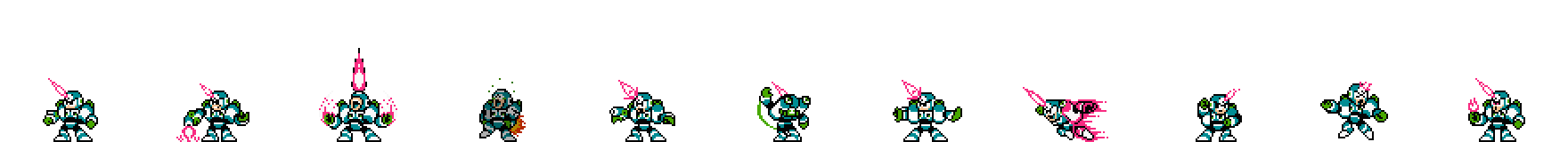 Burner Man (Pink Flame Alt) | Base Sprite Left