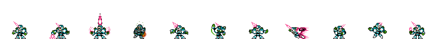 Burner Man (Pink Flame Alt) | Base Sprite Left