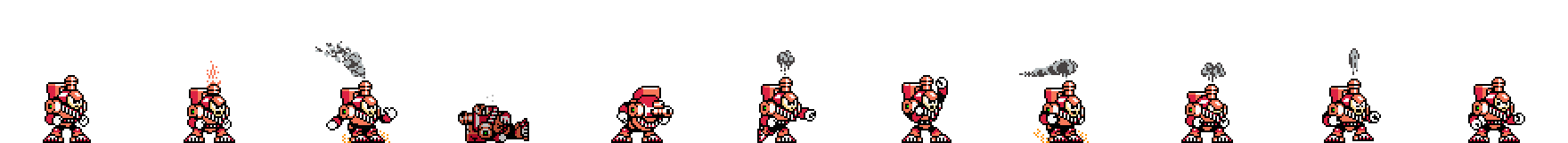 Charge Man (Weapon Alt) | Base Sprite Right