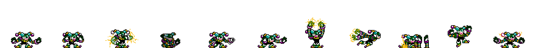 Clown Man (Sewer Alt) | Base Sprite Right