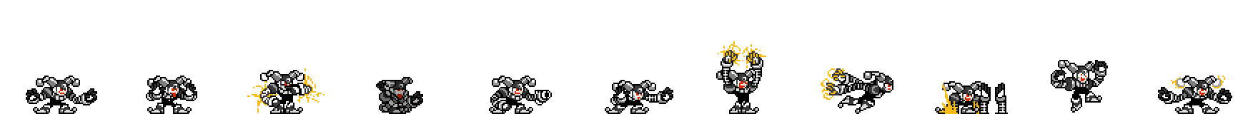 Clown Man (Darkness Alt) | Base Sprite Right