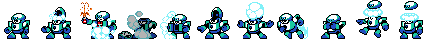 Cold Man (Weapon Alt 2) | Base Sprite Left