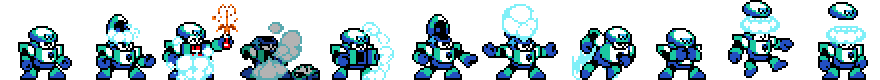 Cold Man (Weapon Alt 2) | Base Sprite Right